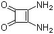 3,4-Diaminocyclobut-3-ene-1,2-dione molecular structure (CAS 5231-89-0)