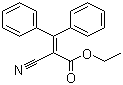 结构式 CAS# 5232-99-5, 依托立林; 2-氰基-3,3-二苯基丙烯酸乙酯