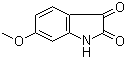 structure of CAS# 52351-75-4, 6-Methoxyisatin;6-Methoxy-1H-indole-2,3-dione