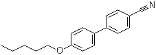 4-Pentyloxy-[1,1'-biphenyl]-4'-carbonitrile molecular structure (CAS 52364-71-3)