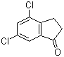 结构式 CAS# 52397-81-6, 4,6-二氯-1-茚满酮