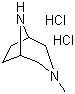 structure of CAS# 52407-92-8, 3-Methyl-3,8-diazabicyclo[3.2.1]octane dihydrochloride