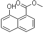 Methyl 8-hydroxy-1-naphthalenecarboxylate molecular structure (CAS 5247-86-9)