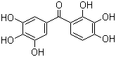 structure of CAS# 52479-85-3, Exifone;3,4,5,2',3',4'-Hexahydroxybenzophenone; (2,3,4-Trihydroxyphenyl)(3,4,5-trihydroxyphenyl)methanone