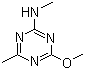 4-Methoxy-N,6-dimethyl-1,3,5-triazin-2-amine  molecular structure (CAS 5248-39-5)
