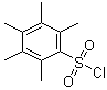 Pentamethylphenylsulfonyl chloride molecular structure (CAS 52499-94-2)