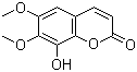 结构式 CAS# 525-21-3, 秦皮素啶