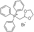 (1,3-Dioxolan-2-ylmethyl)triphenylphosphonium bromide molecular structure (CAS 52509-14-5)
