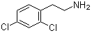 structure of CAS# 52516-13-9, 2,4-Dichlorophenethylamine;2-(2,4-Dichlorophenyl)ethanamine; 2-(2,4-Dichlorophenyl)ethylamine