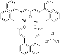 Tris(dibenzylideneacetone)dipalladium-chloroform adduct molecular structure (CAS 52522-40-4)