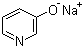 结构式 CAS# 52536-09-1, 3-羟基吡啶钠盐