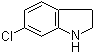 结构式 CAS# 52537-00-5, 6-氯吲哚啉