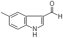 5-Methyl-1H-indole-3-carboxaldehyde molecular structure (CAS 52562-50-2)