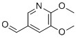 structure of CAS# 52605-99-9, 5,6-Dimethoxynicotinaldehyde