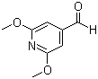 2,6-Dimethoxypyridine-4-carboxaldehyde molecular structure (CAS 52606-01-6)