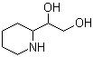 结构式 CAS# 5267-87-8, 2-(1,2-二羟基乙基)哌啶