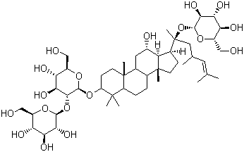 结构式 CAS# 52705-93-8, 人参皂甙 Rd