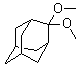 2,2-Dimethoxyadamantane molecular structure (CAS 52776-45-1)