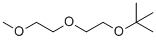 structure of CAS# 52788-79-1, 2-[2-(2-Methoxyethoxy)ethoxy]-2-methylpropane