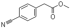 4-Cyanobenzeneacetic acid methyl ester molecular structure (CAS 52798-01-3)