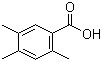 2,4,5-三甲基苯甲酸分子结构 (CAS 528-90-5)