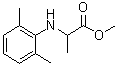 structure of CAS# 52888-49-0, N-(2,6-Dimethylphenyl)alanine methyl ester;(±)-alpha-(2,6-Dimethylanilino)propionic acid methyl ester; CGA 67891; Methyl (±)-2-(2,6-dimethylphenylamino)propionate