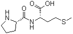 结构式 CAS# 52899-08-8, L-脯氨酰-L-蛋氨酸