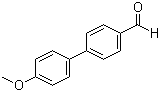 4'-Methoxybiphenyl-4-carbaldehyde molecular structure (CAS 52988-34-8)