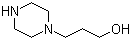 structure of CAS# 5317-32-8, 1-Piperazinepropanol;1-(3-Hydroxypropyl)piperazine