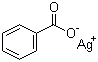 结构式 CAS# 532-31-0, 苯甲酸银