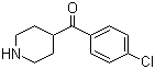 结构式 CAS# 53220-41-0, 4-(4-氯苯甲酰基)哌啶