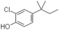 2-Chloro-4-tert-amylphenol molecular structure (CAS 5323-65-9)