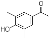 3',5'-Dimethyl-4'-hydroxyacetophenone molecular structure (CAS 5325-04-2)