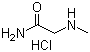 结构式 CAS# 5325-64-4, 肌氨酰胺盐酸盐; 2-(甲基氨基)乙酰胺盐酸盐