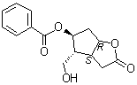 structure of CAS# 53275-53-9, [3aS-(3aalpha,4alpha,5beta,6aalpha)]-5-(Benzoyloxy)hexahydro-4-(hydroxymethyl)-2H-cyclopenta[b]furan-2-one;(3aS,4R,5S,6aR)-5-(Benzoyloxy)hexahydro-4-(hydroxymethyl)-2H-cyclopenta[b]furan-2-one