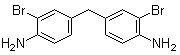 4,4'-Diamino-3,3'-dibromodiphenylmethane molecular structure (CAS 5329-22-6)