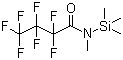 N-Methyl-N-(trimethylsilyl)heptafluorobutyramide molecular structure (CAS 53296-64-3)