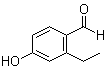 结构式 CAS# 532967-00-3, 2-乙基-4-羟基苯甲醛