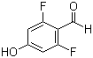 结构式 CAS# 532967-21-8, 2,6-二氟-4-羟基苯甲醛