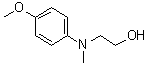 2-[(4-Methoxyphenyl)methylamino]ethanol molecular structure (CAS 53332-62-0)