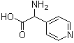 alpha-Amino-4-pyridineacetic acid molecular structure (CAS 53339-65-4)