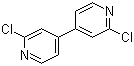 2,2'-Dichloro-4,4'-bipyridine molecular structure (CAS 53344-74-4)