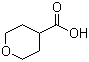 Tetrahydro-2H-pyran-4-carboxylic acid molecular structure (CAS 5337-03-1)