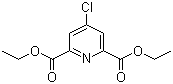 4-氯吡啶-2,6-二甲酸二乙酯分子结构 (CAS 53389-01-8)