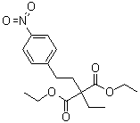 Ethyl[2-(4-nitrophenyl)ethyl]propanedioic acid diethyl ester molecular structure (CAS 5345-35-7)