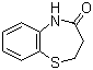 structure of CAS# 53454-43-6, 2,3-Dihydro-1,5-benzothiazepin-4(5H)-one;4-Oxo-2,3,4,5-tetrahydrobenzo[b][1,5]thiazepine; NSC 75690