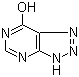 structure of CAS# 53472-18-7, 3H-[1,2,3]Triazolo[4,5-d]pyrimidin-7-ol