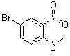 N-Methyl-4-bromo-2-nitroaniline molecular structure (CAS 53484-26-7)