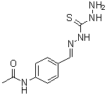 [[4-(Acetylamino)phenyl]methylene]carbonothioic dihydrazide molecular structure (CAS 5351-57-5)