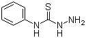 结构式 CAS# 5351-69-9, 4-苯基-3-硫代氨基甲酰肼; 1-苯基-3-氨基硫脲; N-苯基肼基硫代甲酰胺